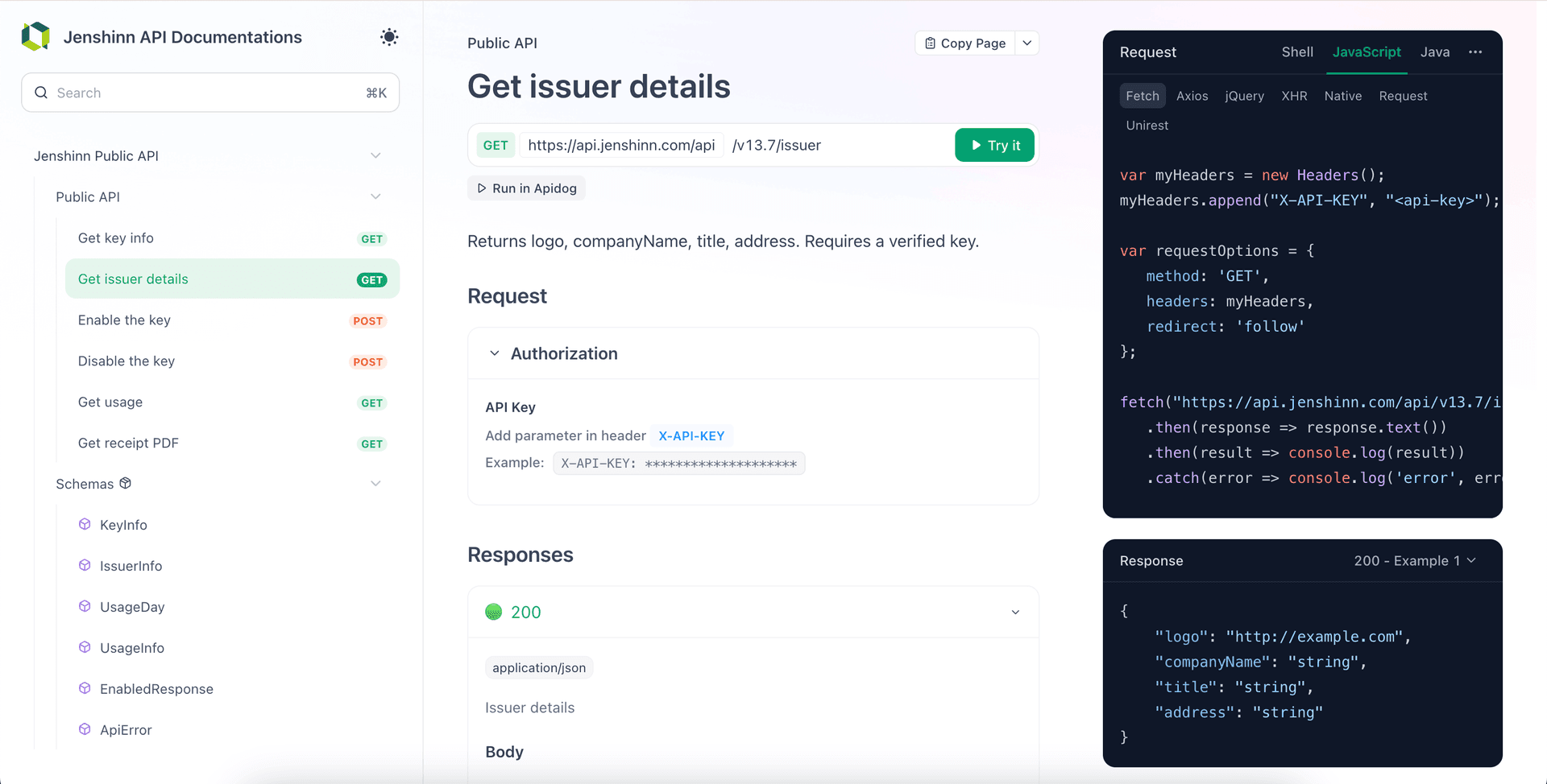 Jenshinn Dashboard - Agentic AI agents and workflow runs